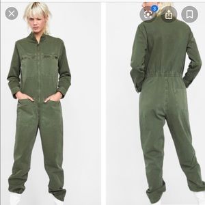 Zara | ZW Premium Worker Overall Jumpsuit